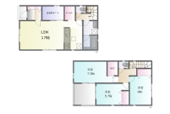 1号棟　間取り図