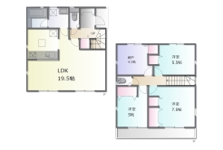 1号棟　間取り図
