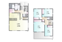2号棟　間取り図
