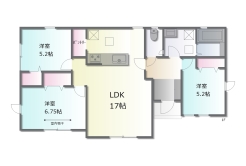 2号棟 間取り図