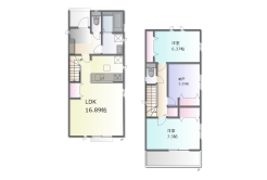 B号棟 間取り図